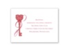 Lock and Key - Reception Card