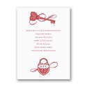 Lock and Key - Bridal Shower Invitation