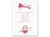 Lock and Key - Bridal Shower Invitation