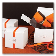 Ribbon Cake Favor Box