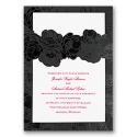 Midnight Rose - Invitation