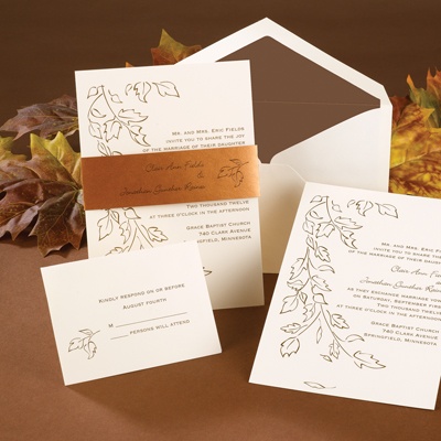Copper Elegance - Invitation
