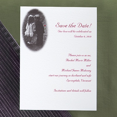 Sweethearts - Save the Date Card