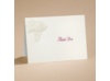 Country Elegance - Thank You Card with Verse and Envelope