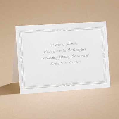 Tailored - Reception Card