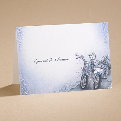 Born To Be Wed - Note Card And Envelope