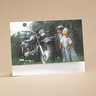 Riding High On Love - Reception Card