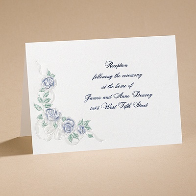 Isn't It Romantic - Reception Card