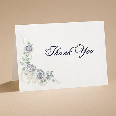 Isn't It Romantic - Thank You Card and Envelope