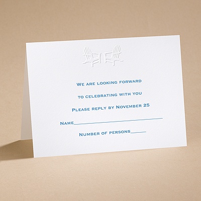 Reserved Seating - Respond Card and Envelope