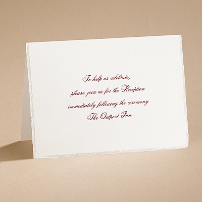 Embraceable You - Reception Card