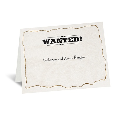 Wanted! - Note Card and Envelope