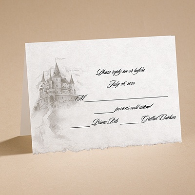 Dreams Do Come True - Respond Card and Envelope