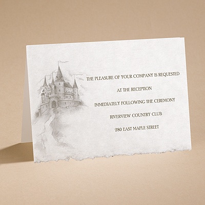 Dreams Do Come True - Reception Card