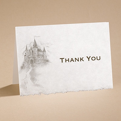Dreams Do Come True - Thank You Card and Envelope