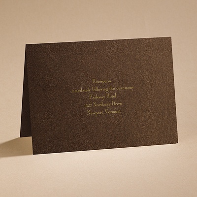 Stunning - Reception Card