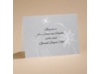 Silver Snowfall - Reception Card