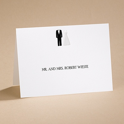 Bridal March - Informal Note Card With Envelope