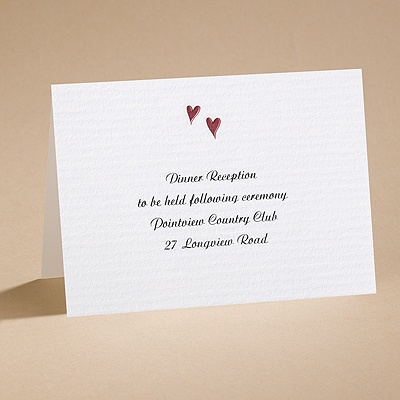 Heartstrings - Reception Card