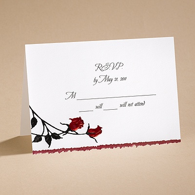 Striking - Respond Card and Envelope
