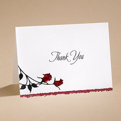 Striking - Thank You Card and Envelope