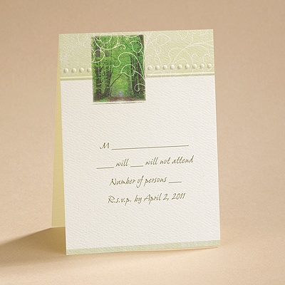 The Chosen Path - Respond Card and Envelope