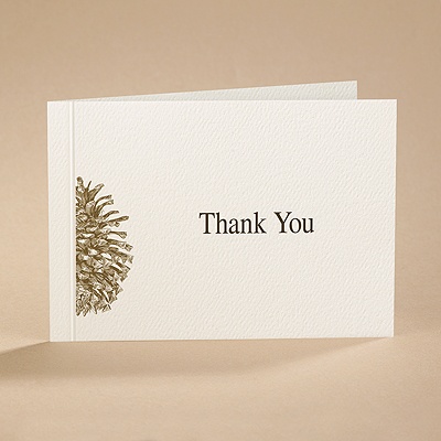 Pining Over You - Thank You Card and Envelope