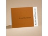 Pressed Leaves - Note Card And Envelope