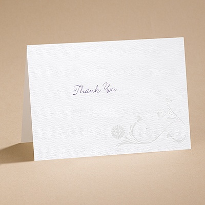 Gossamer Wings - Thank You Card and Envelope