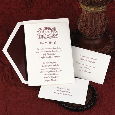 Royal Wedding Invitation Card on Home    Wedding Invitations    Fairy Tale Wedding Invitations    Royal