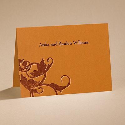 Pumpkin Passion - Note Card and Envelope