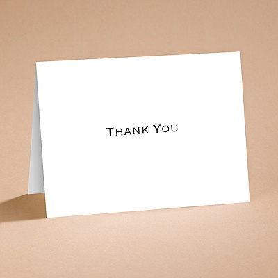 Natural Charm - Thank You Card and Envelope