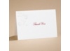 Rings and Roses - Thank You Card (printed) and Envelope