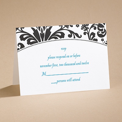High Style - Respond Card and Envelope