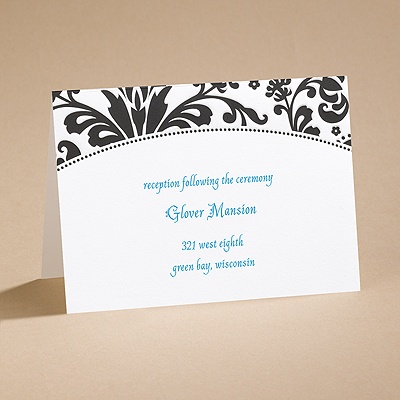 High Style - Reception Card