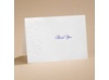 Romantic Swirls - Thank You Card (printed) and Envelope