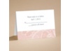 Pink Petals - Response Card and Envelope