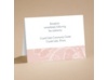 Pink Petals - Reception Card