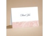 Pink Petals - Thank You Card and Envelope