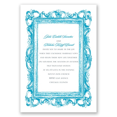 Fabulous Frames - Invitation