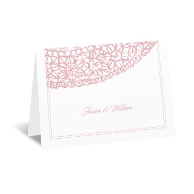 Lacy Accent - Note Card and Envelope