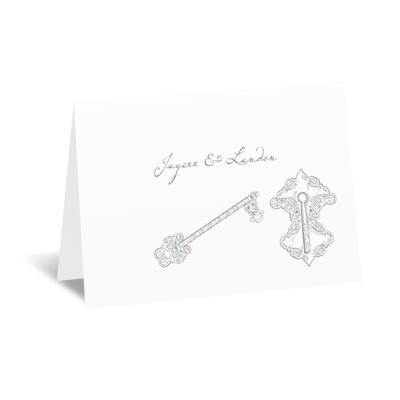 Vintage Key - Note Card and Envelope