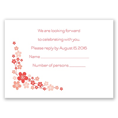 Light the Lanterns - Response Card and Envelope