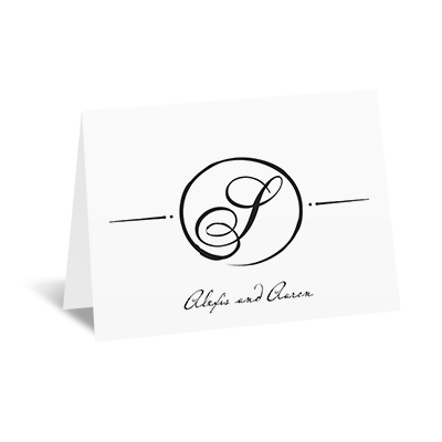 Initial Inspiration - Note Card and Envelope