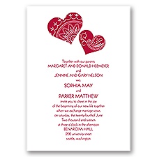 From the Heart - Invitation