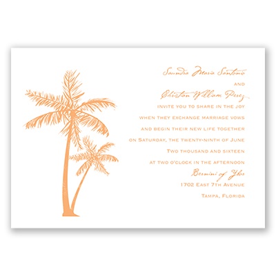 Dream Destination - Invitation