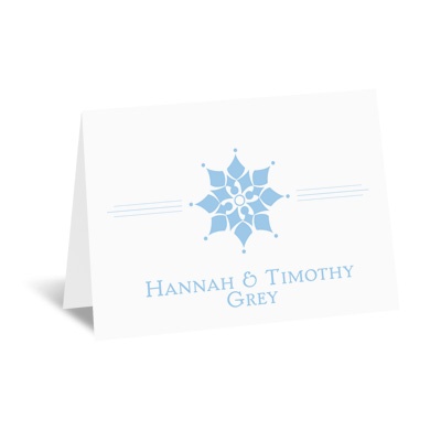 Snowflake Fantasy - Note Card and Envelope