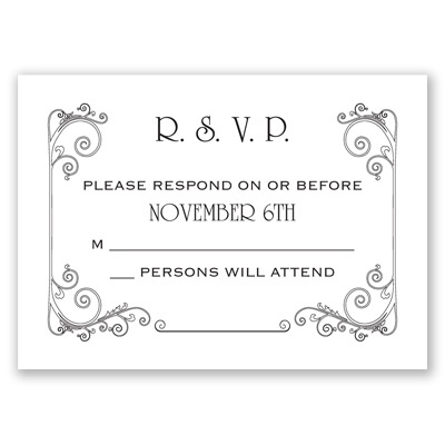 Sweet Sentiment - Response Card and Envelope