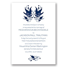 Love Bird Silhouette - Invitation