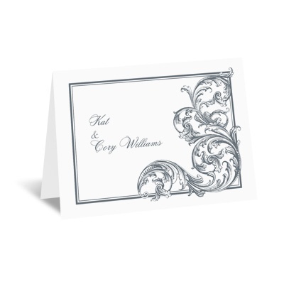 Fine Filigree - Note Card and Envelope